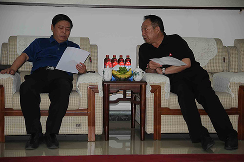 沁陽市委副書記劉明勝一行蒞臨我調(diào)研 沁陽市委副書記劉明勝一行蒞臨我調(diào)研